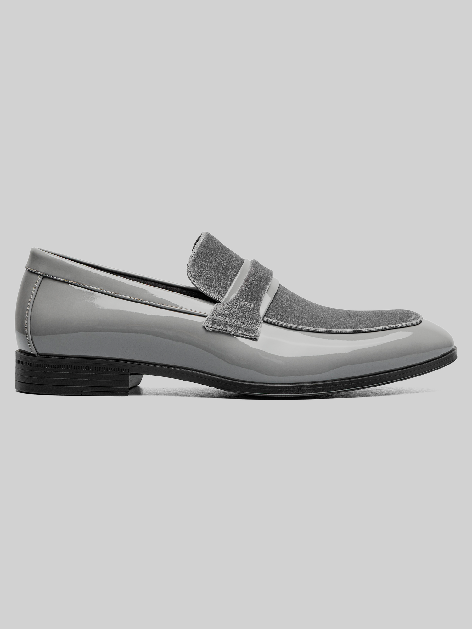 Stacy Adams Men\'s Primo Gray Slip-On shoes Stacy Adams Sync Slip-On Oxford - Free Shipping | DSW main image 4