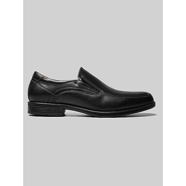 Florsheim Men's Finance Moc Toe Slip On Black - Size: 13 D-Width