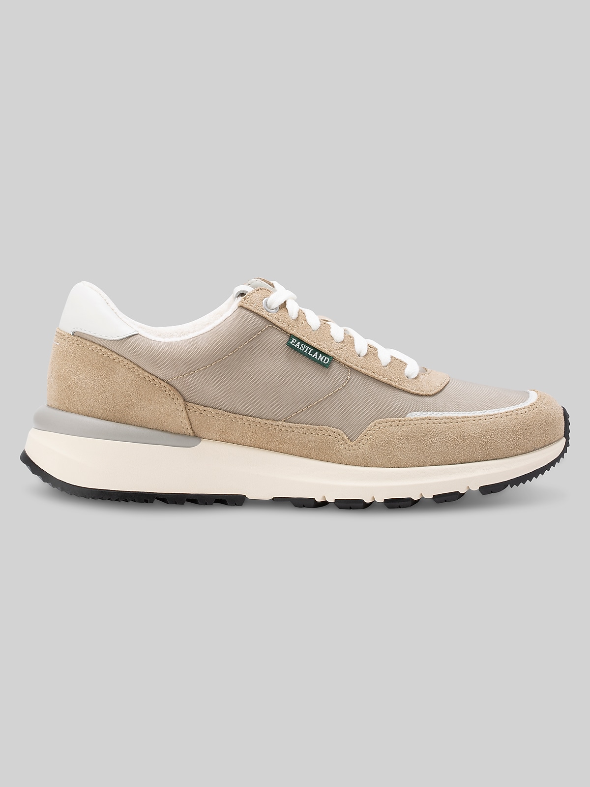 Eastland Leap Lace-Up Jogger Sneakers, Taupe - Brown 