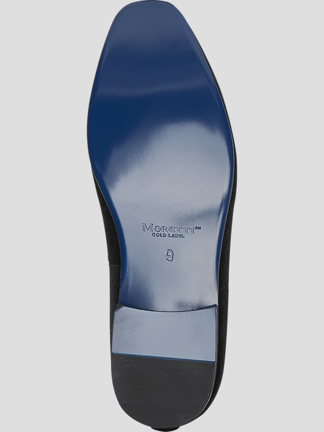 Moretti Peck Velvet Buckle Smoking Shoe