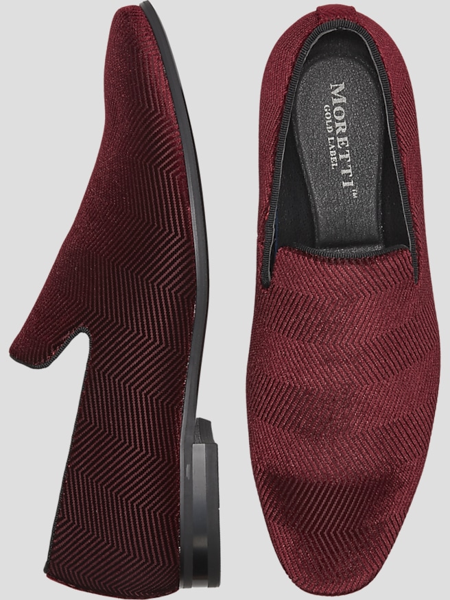 Dark red dress shoes online