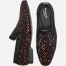 Moretti Shepard Velvet Beaded Smoking Shoes