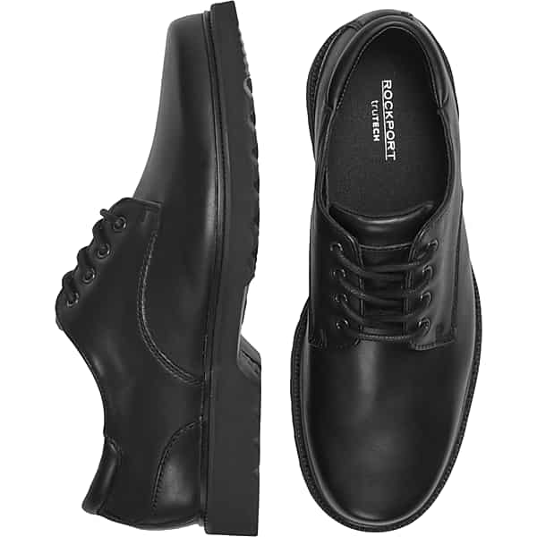 Rockport Men's Northfield Leather Waterproof Plain Toe Oxfords Black - Size: 9 D-Width TMW41CD90402