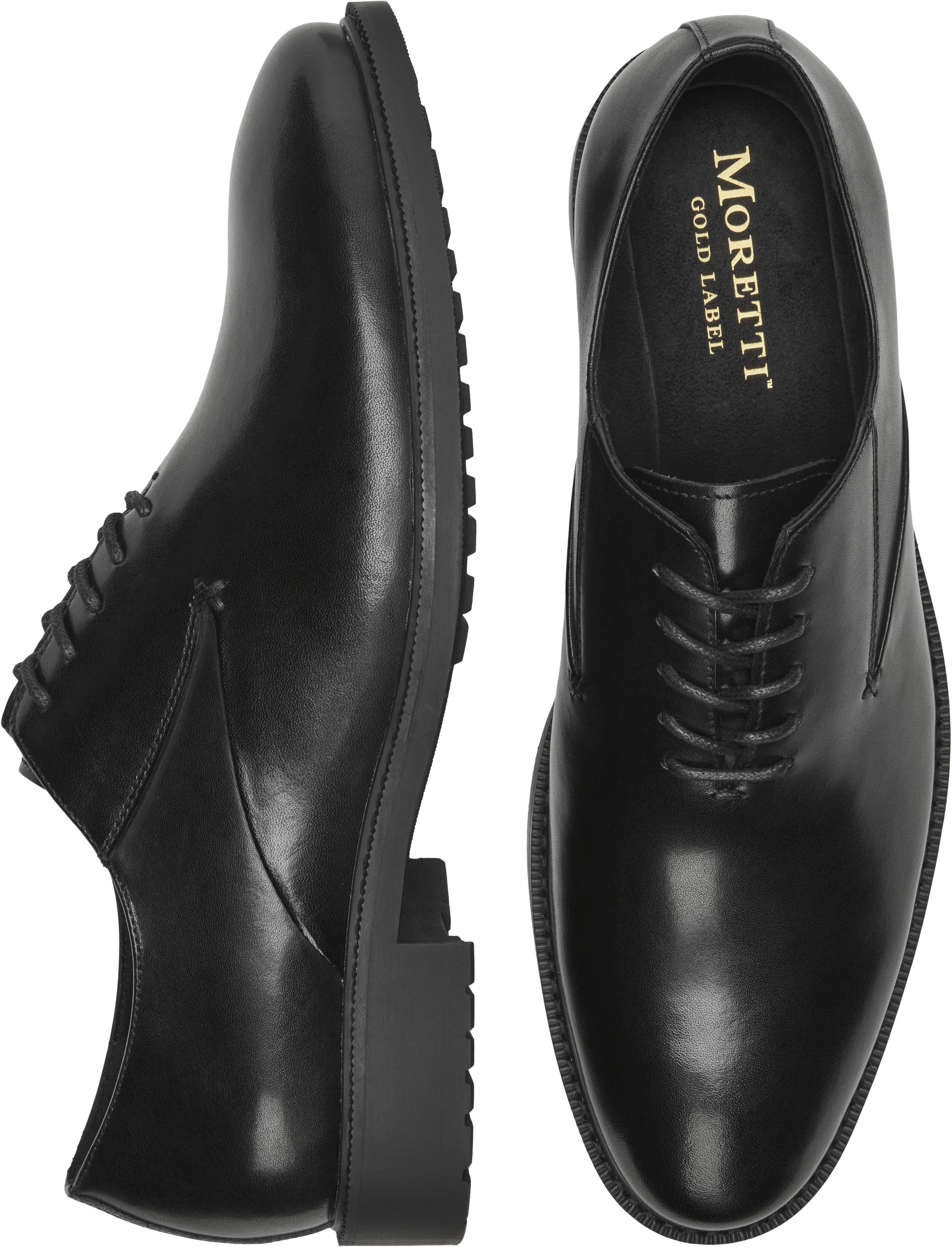 Adino Leather Plain Toe Oxfords