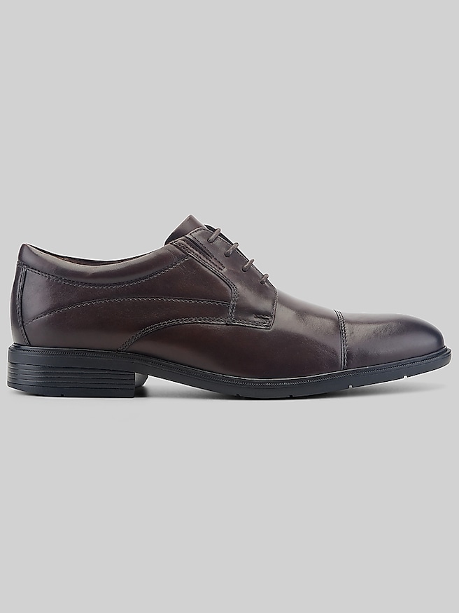 Rockport Orson Waterproof Slip-Resistant Cap Toe Oxfords Dark Brown