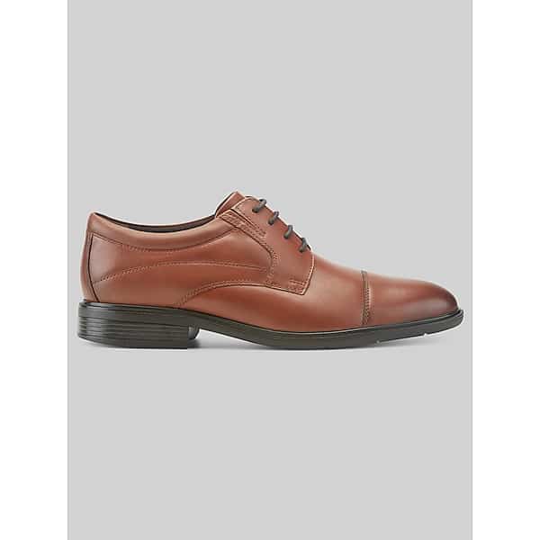 Rockport Men's Orson Waterproof Slip-Resistant Cap Toe Oxfords Dark Natural - Size: 11 D-Width