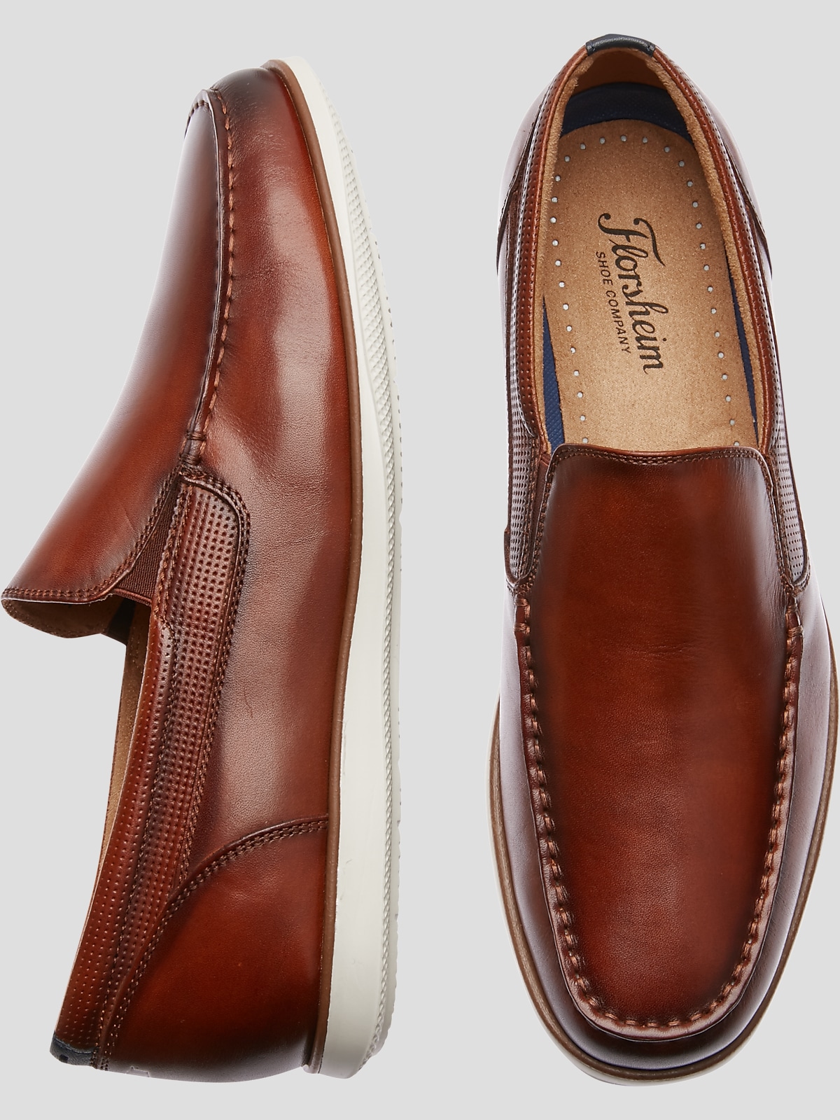 Florsheim atlantic discount venetian cognac loafers