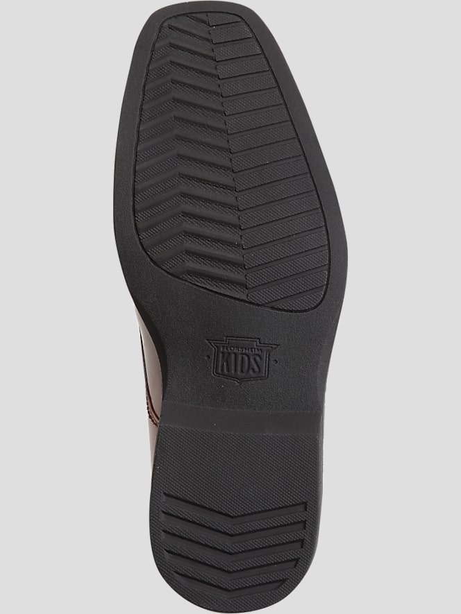 Florsheim Rolan Leather Boys Cap Toe Dress Shoes
