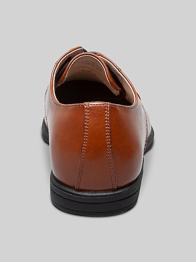 Florsheim Rolan Leather Boys Cap Toe Dress Shoes