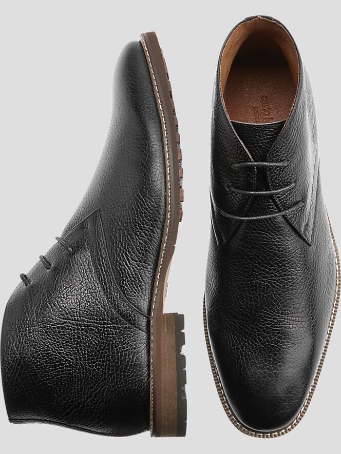 carlo morandi tan chukka boots