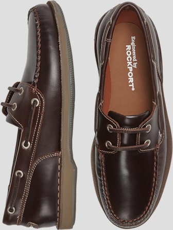 Rockport Perth Moc Toe Boat Shoes Casual Shoes Men s Wearhouse