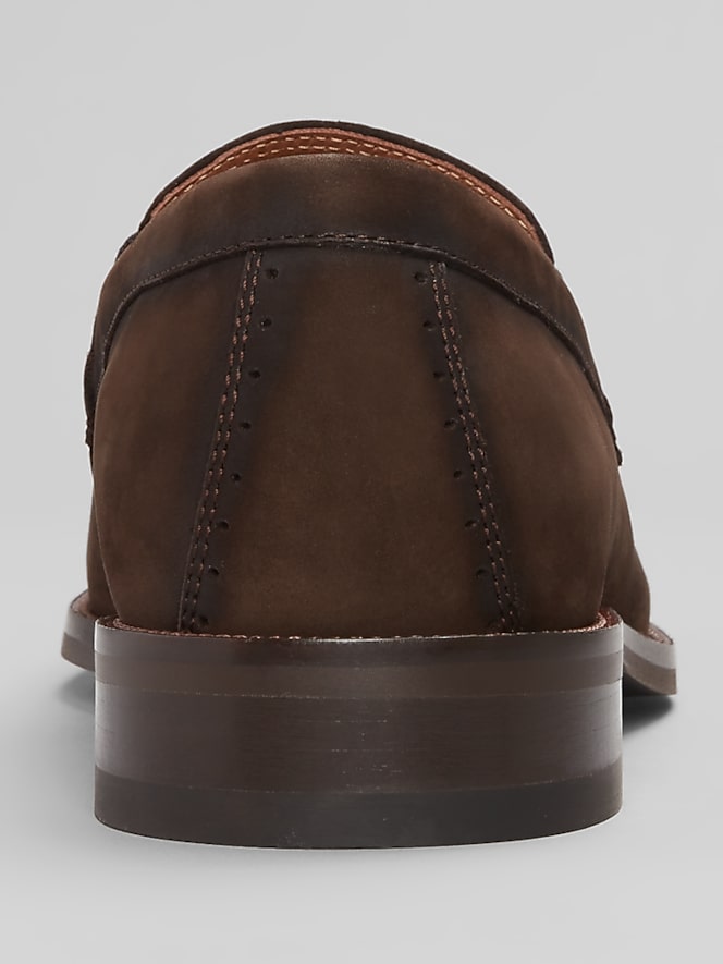 Johnston &Amp; Murphy Everett Moc Toe Covered Bit Loafers, Brown - Image 5 of 6