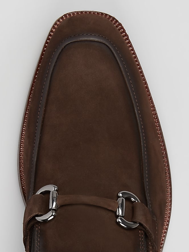 Johnston &Amp; Murphy Everett Moc Toe Covered Bit Loafers, Brown - Image 6 of 6