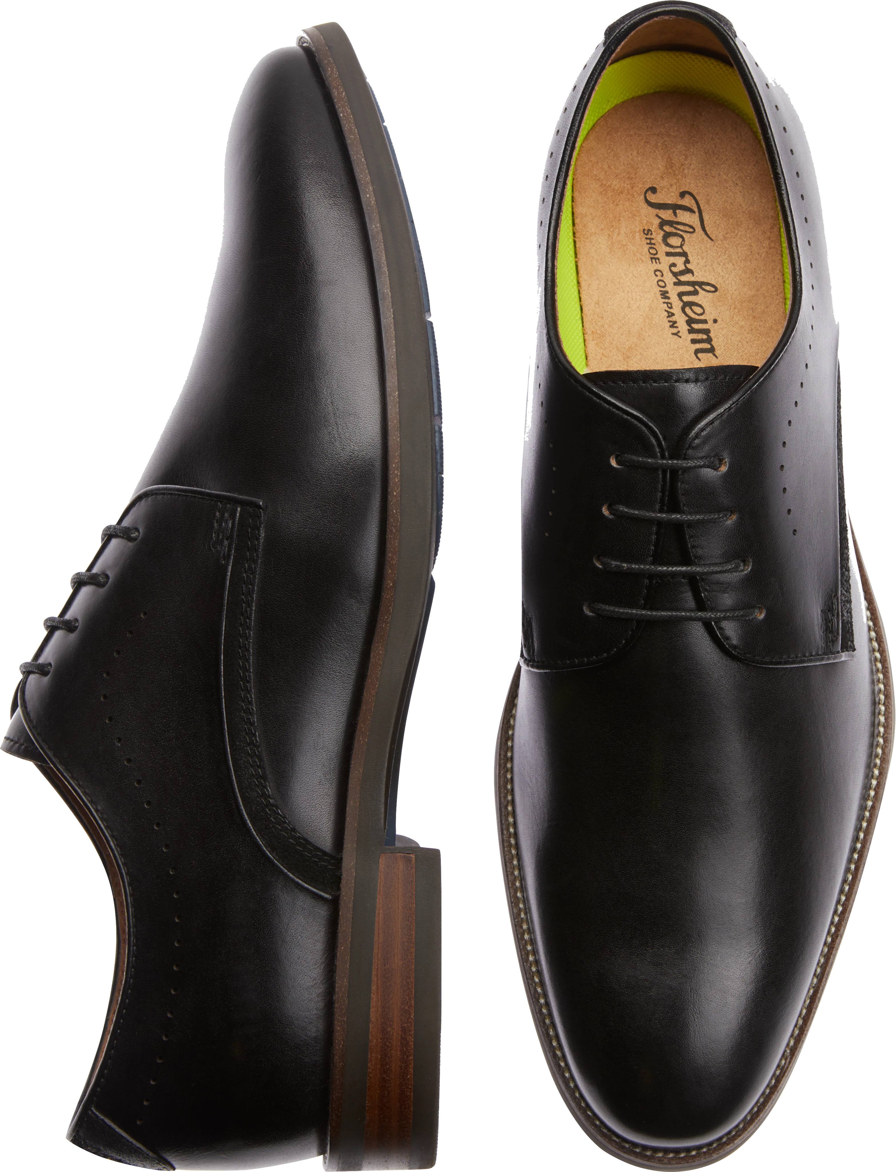 Upscale Plain Toe Oxfords