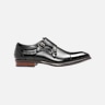 Stacy Adams Bayne Leather Cap Toe Double Monk Strap Dress Shoes