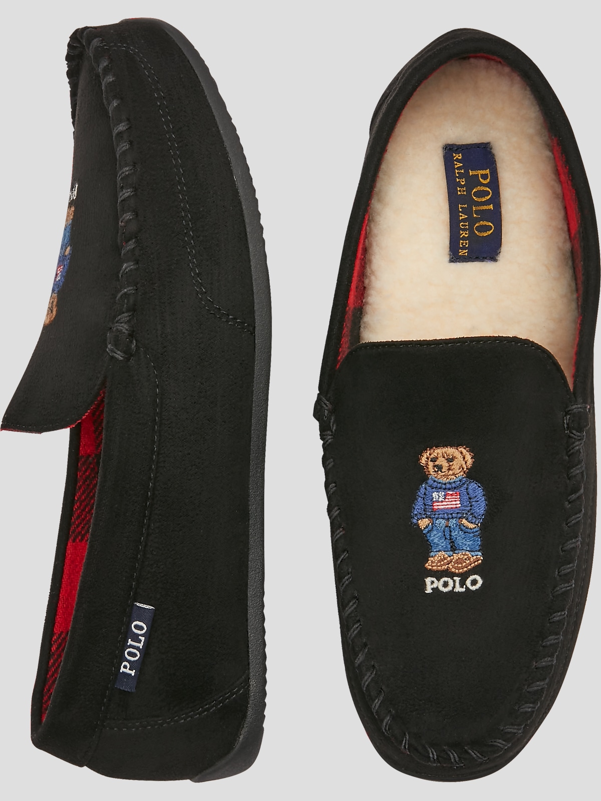 Polo bear sales slippers