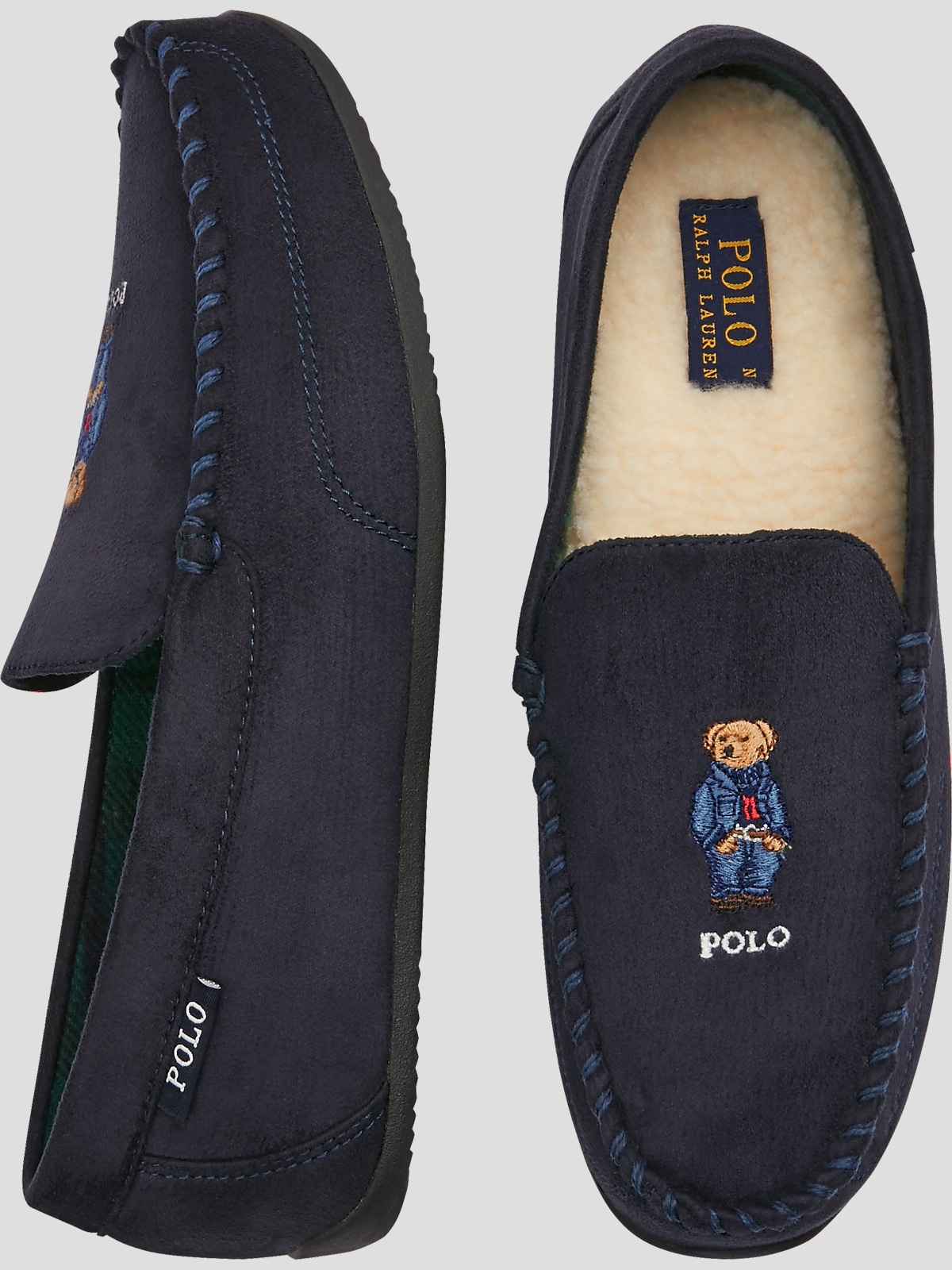 Polo Ralph Lauren Denim Bear Slippers, All Sale