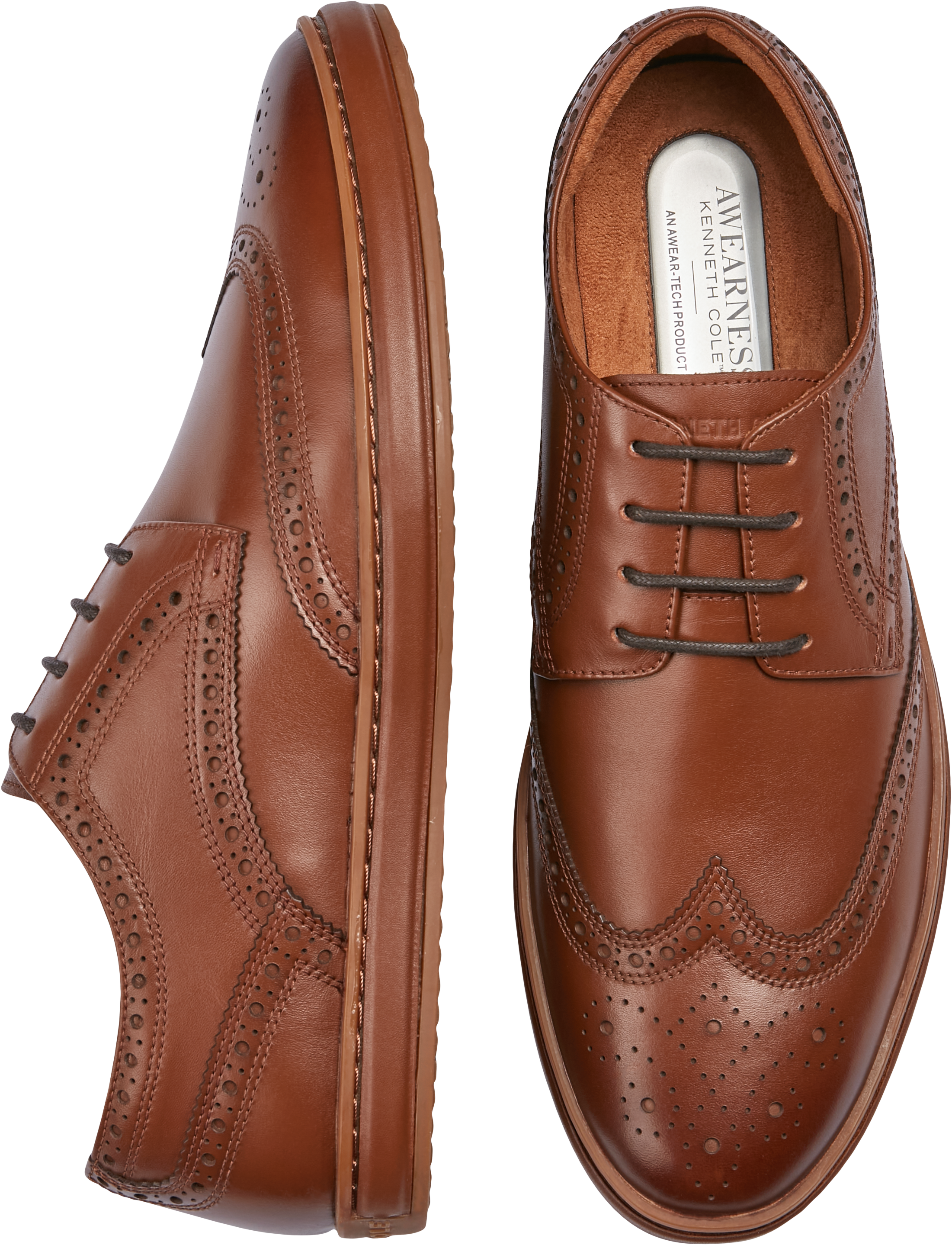 Kenneth cole sale wingtip shoes