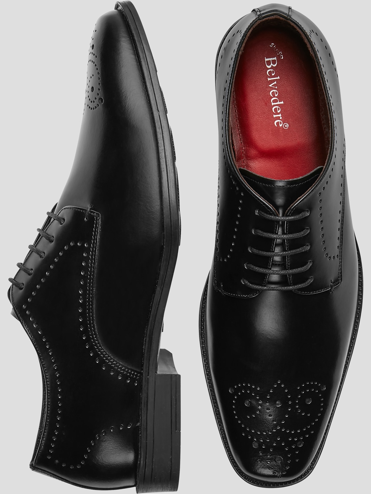 Men's wearhouse belvedere shoes deals