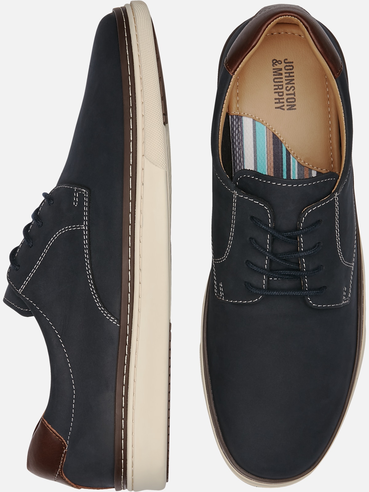 Johnston & Murphy Henry Plain Toe Lace Up Sneaker | All Sale| Men's ...