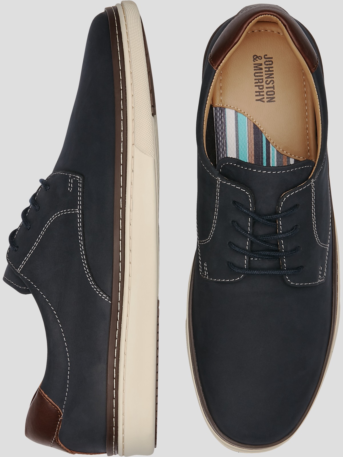 Johnston & Murphy Henry Plain Toe Lace Up Sneaker | All Sale| Men's ...