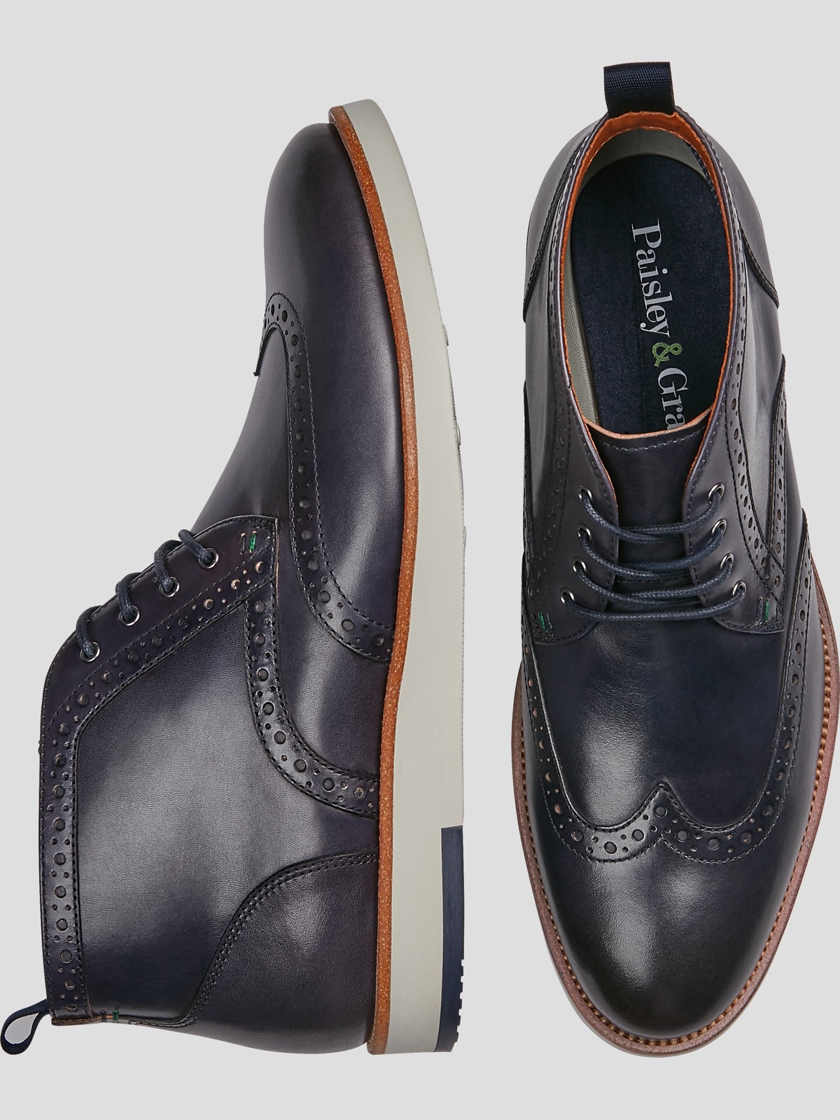 Graham hot sale brogue chukka