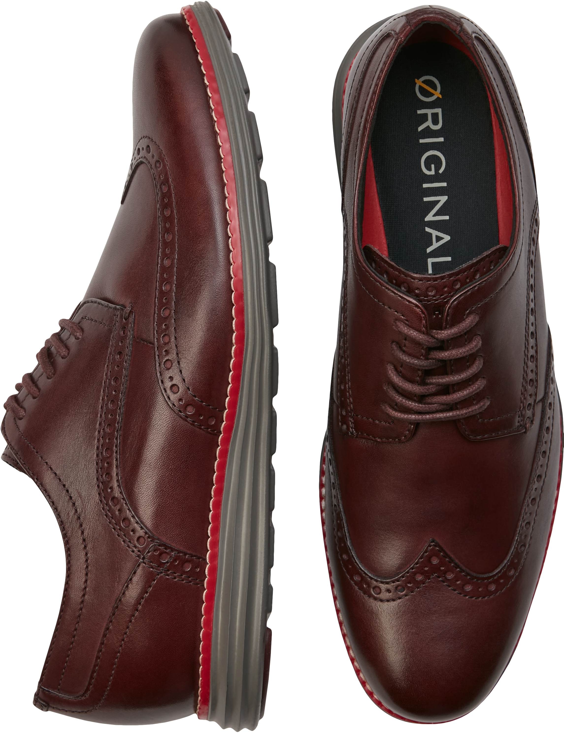 COLE HAAN ORIGINAL GRAND WINGTIP OXFORD LACE UP