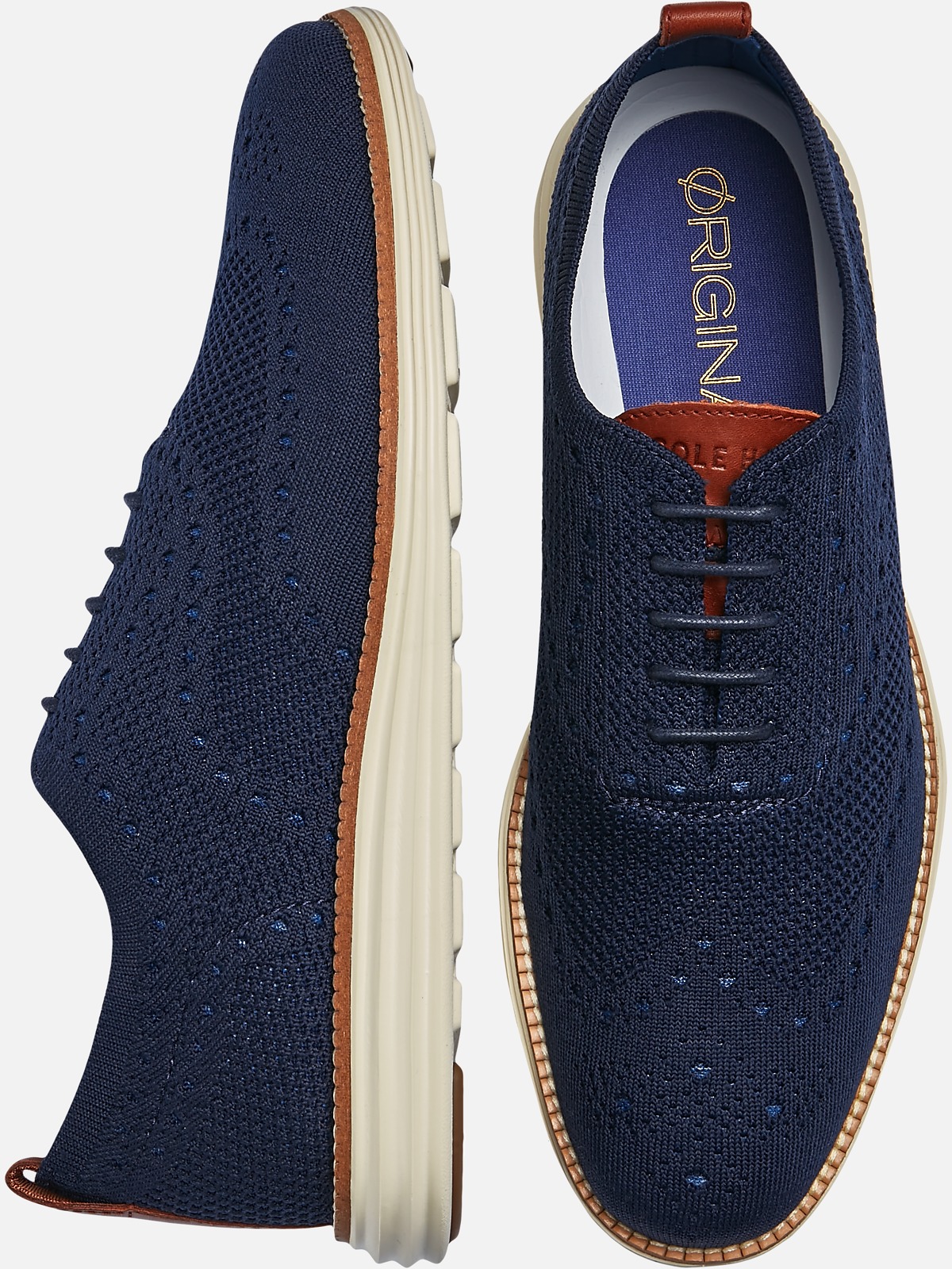 Cole Haan Grand Stitchlite Wingtip Casual Oxfords | All Sale| Men's ...