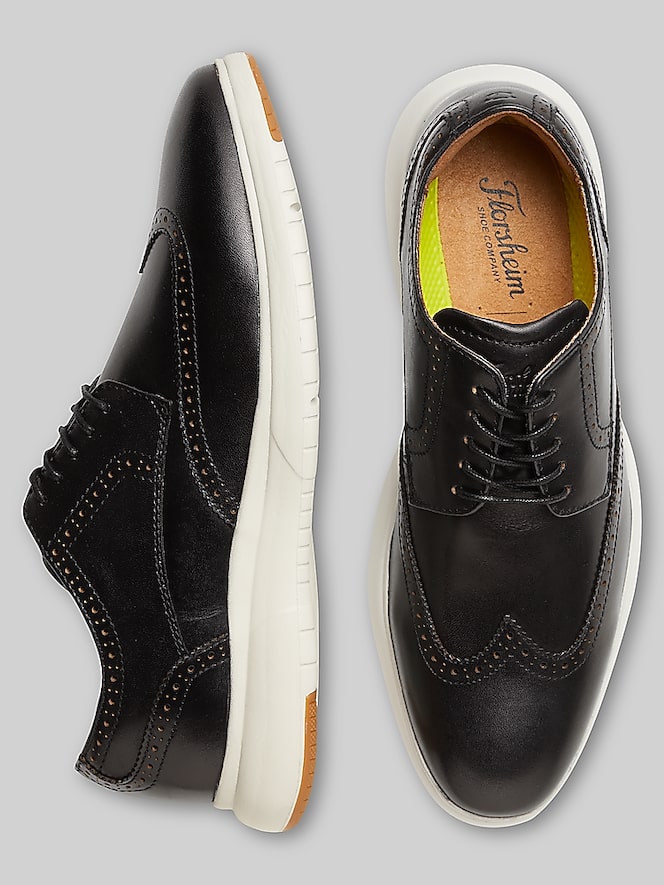 Florsheim Dash Leather Wingtip Oxford Dress Sneakers
