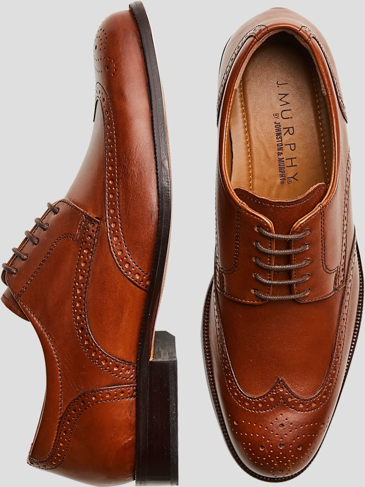 Johnston and murphy wingtip oxford sales