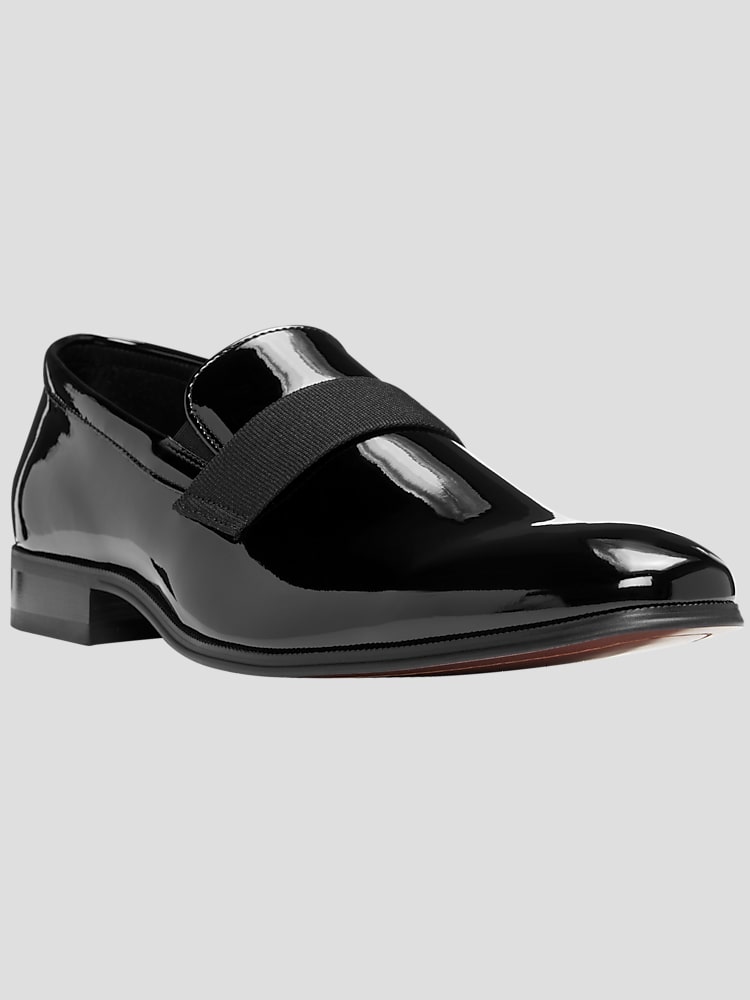 ACT シューズ EDVARD M SHOES(MEN) Joseph Abboud Soiree Patent Leather Formal Slip-on Shoes