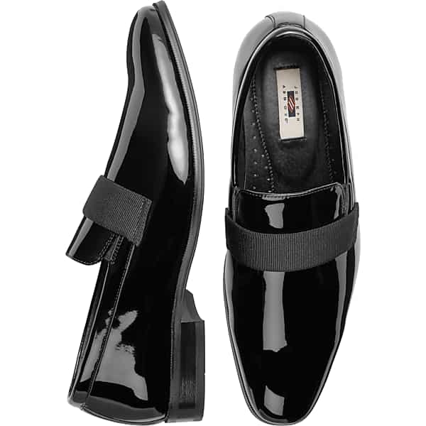 Joseph Abboud Men's Soiree Patent Leather Formal Slip-on Shoes Formal - Size: 12 D-Width TMW41ZP20410