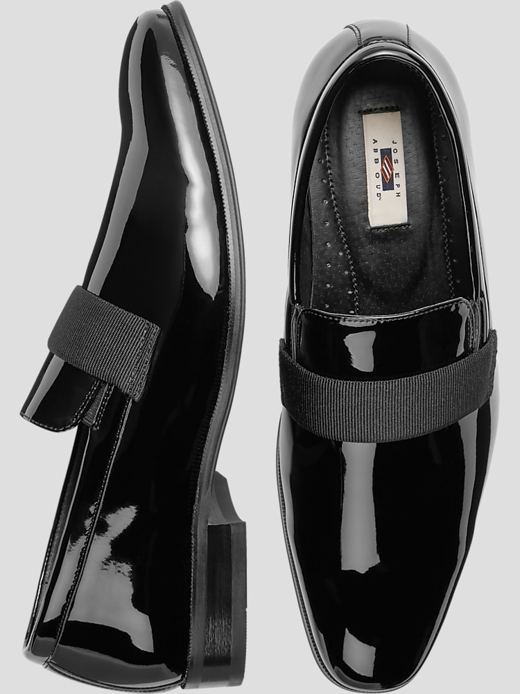 Joseph Abboud Men s Soiree at Men s Wearhouse Formal Black Slip Ons at Men s Wearhouse Formal Black Size 9.5 D Width