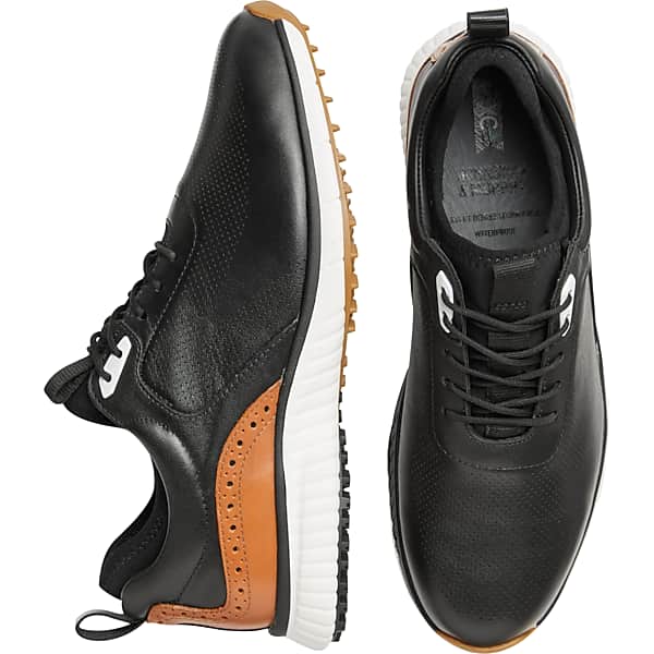Johnston & Murphy Men's H-1 Luxe Hybrid Golf Sneakers Black - Size: 14 D-Width TMW421G40402