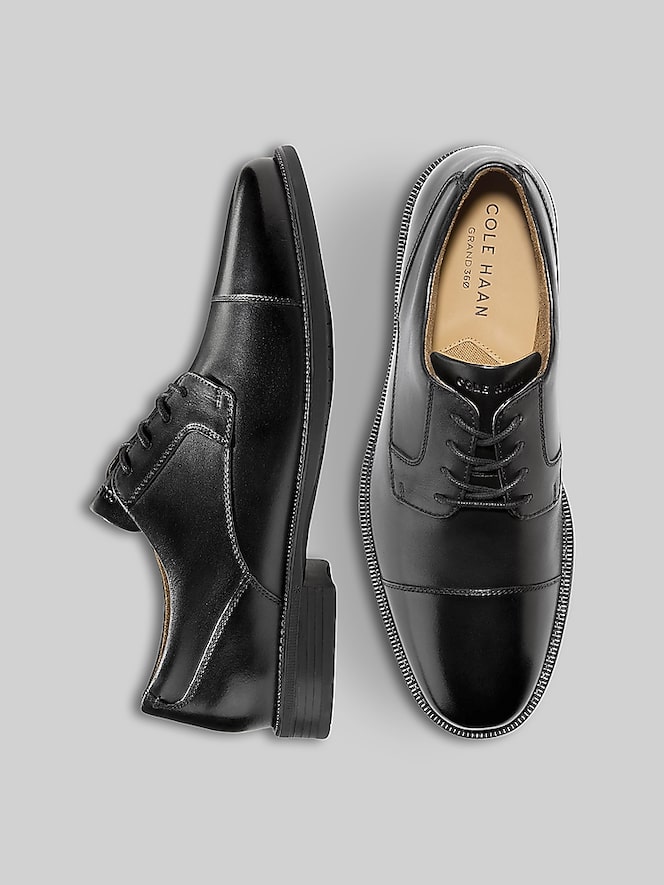 Cole Haan Bedford Leather Cap Toe Oxfords