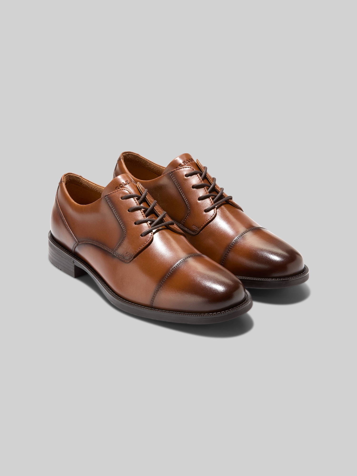 Bedford Leather Cap Toe Oxfords