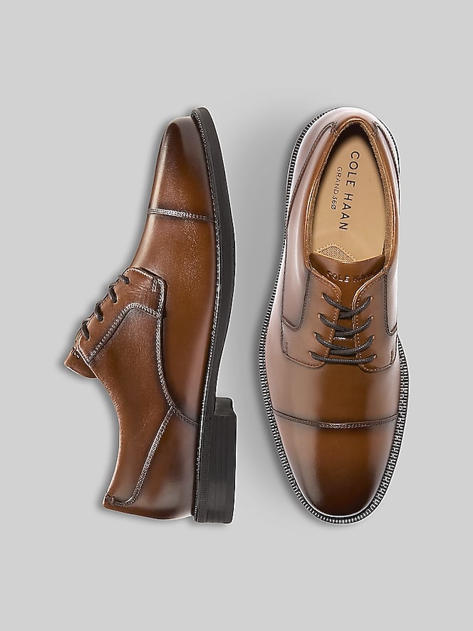 Cole Haan Bedford Leather Cap Toe Oxfords