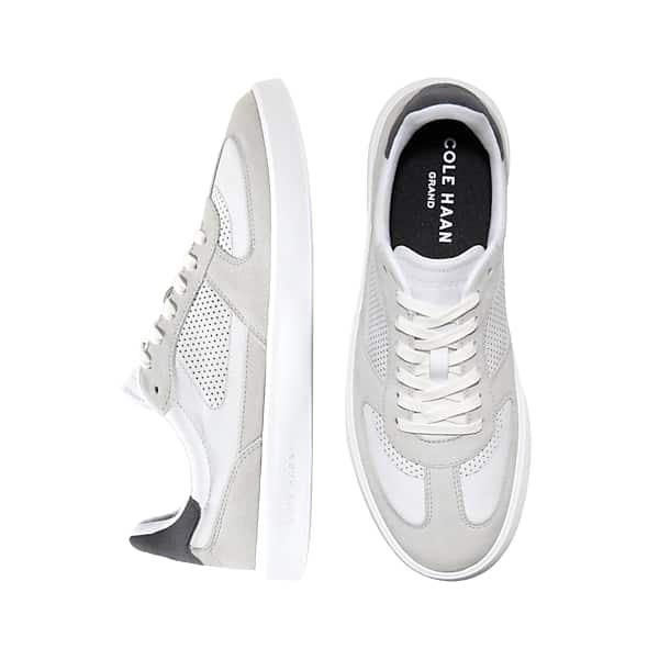 Cole Haan Men's Grand Crosscourt Modern Turf Sneakers Microchip/Gray - Size: 10 D-Width TMW421K00404