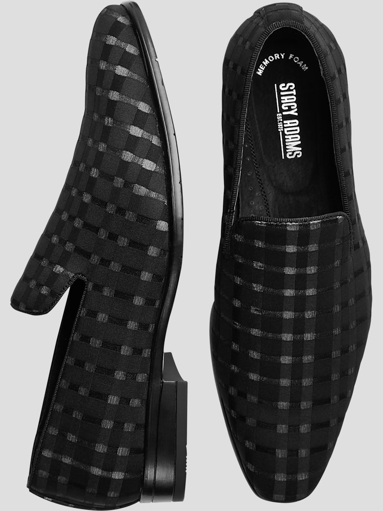 Stacy adams black and white dress shoes cheap