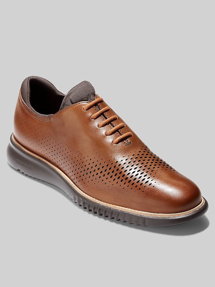 AUBERGE 2025AW 『BROWN』OXFORD GRAY Cole Haan Zerogrand Wingtip Oxford Dress Sneakers, Cognac - Brown