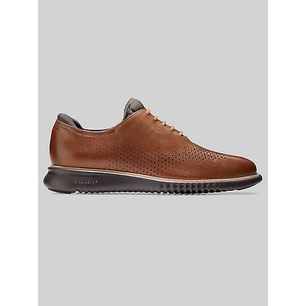Cole Haan Men's Zerogrand Wingtip Oxford Dress Sneakers Cognac - Size: 10 1/2 D-Width TMW422U05436