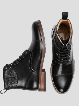 Men's wearhouse clearance black dress shoes