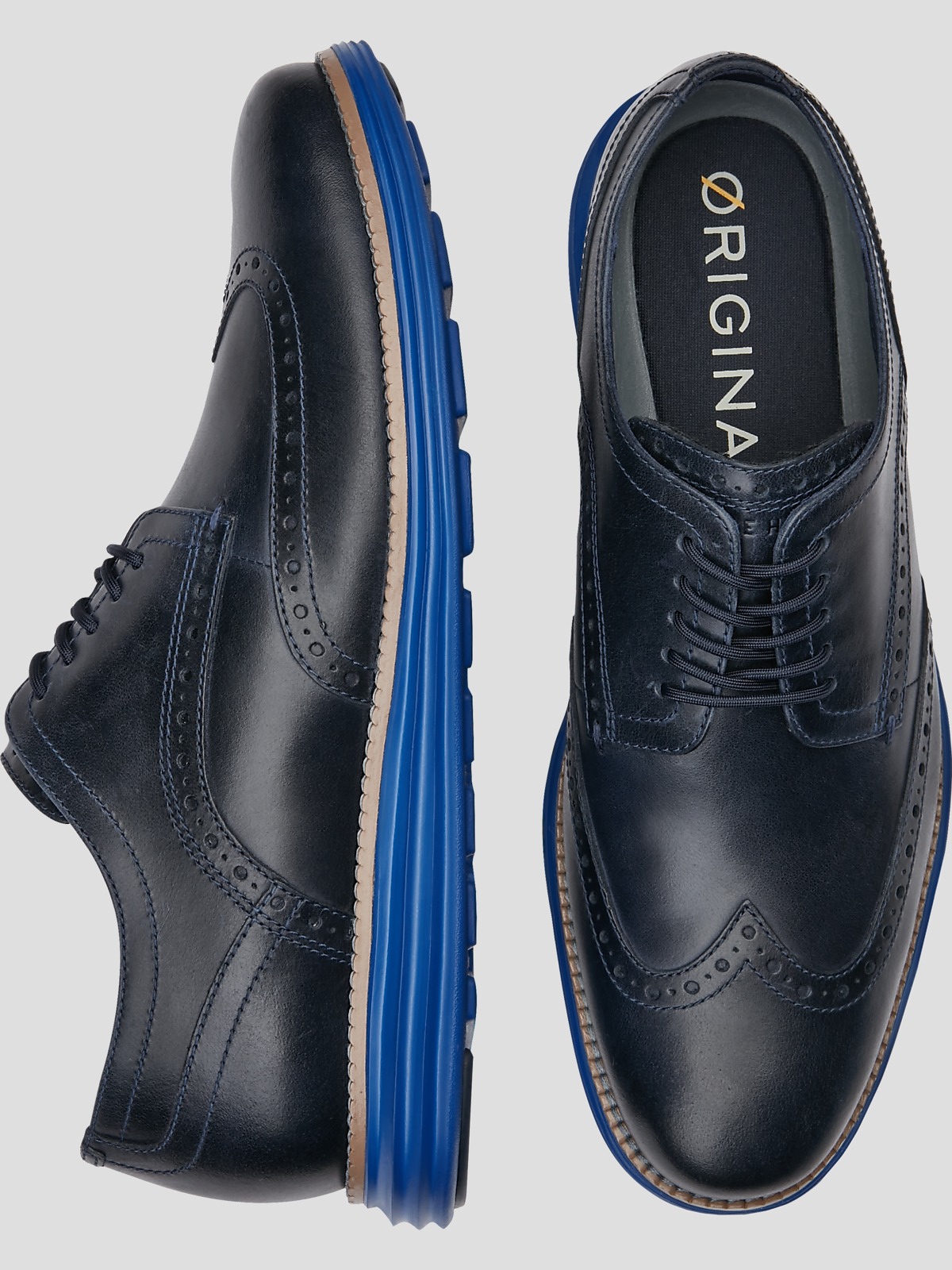 Cole Haan Original Grand Wingtip Oxfords Casual Shoes Men s Wearhouse