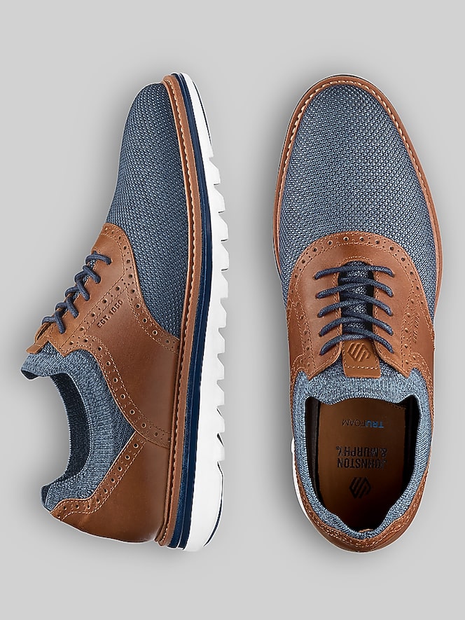 Johnston &Amp; Murphy Braxton Plain Toe Oxfords