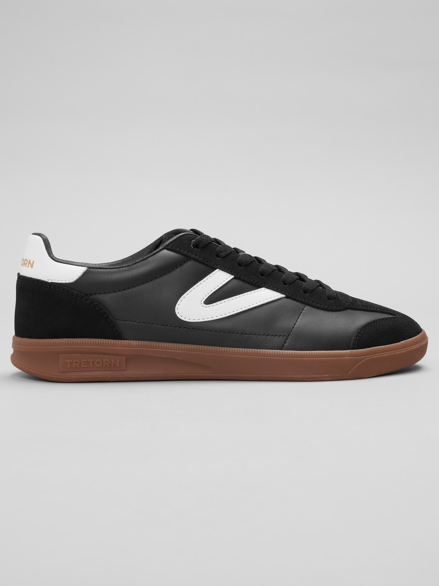Tretorn Skylar T-Toe Sneaker, Black/White - Multi - Size: 8.5 D