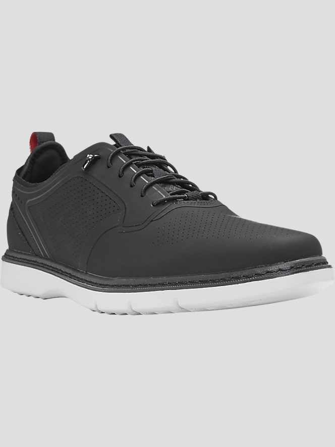 Stacy Adams Synchro Leather Oxford Dress Sneakers, Black - Image 2 of 8