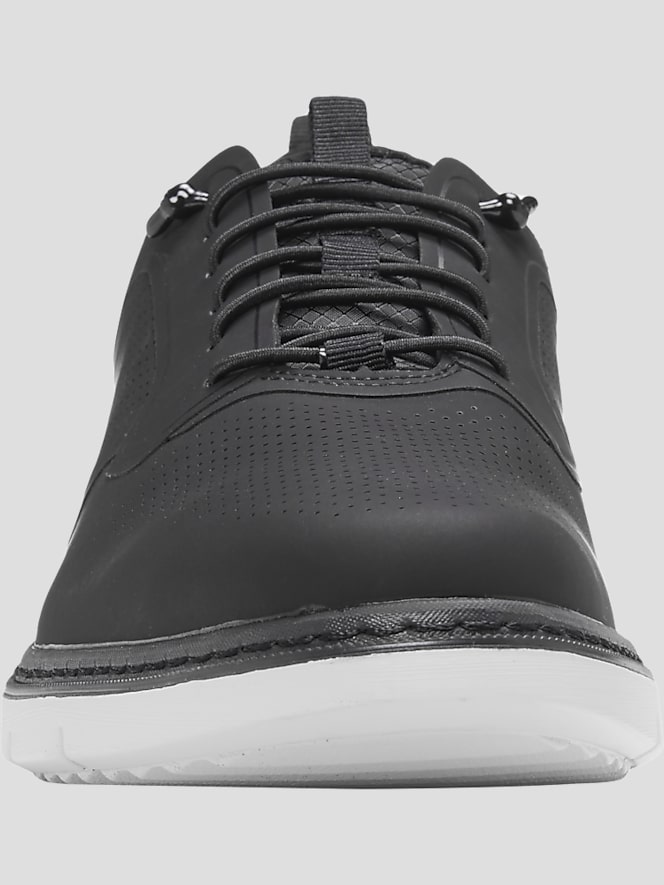 Stacy Adams Synchro Leather Oxford Dress Sneakers, Black - Image 3 of 8