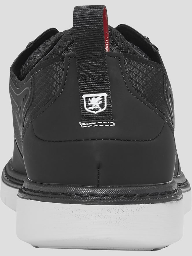 Stacy Adams Synchro Leather Oxford Dress Sneakers, Black - Image 4 of 8