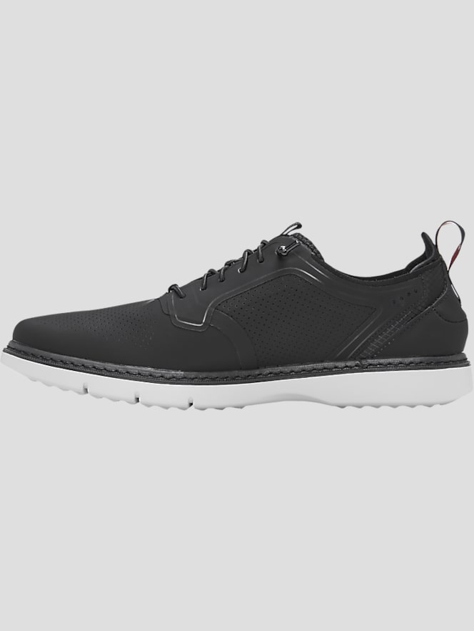 Stacy Adams Synchro Leather Oxford Dress Sneakers, Black - Image 5 of 8