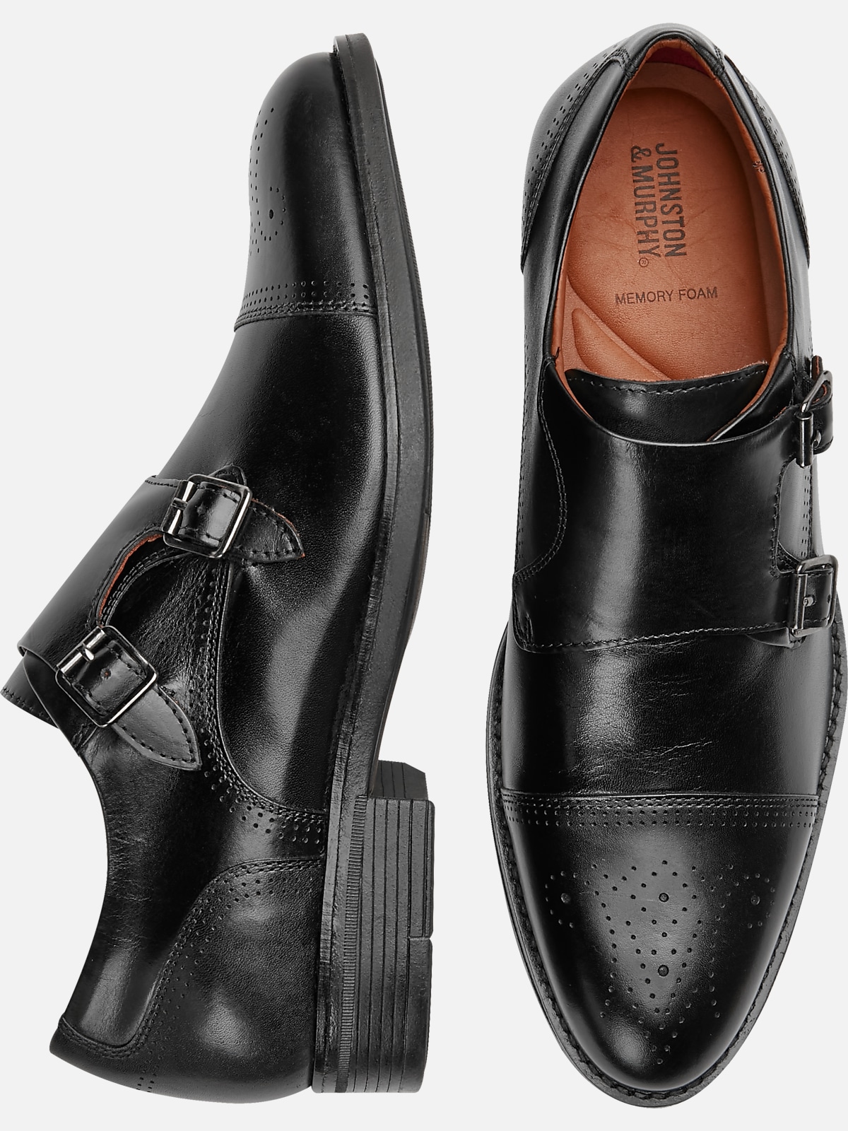 Johnston & Murphy Hawthorn Double Monk Strap Shoes | All Clearance $39. ...